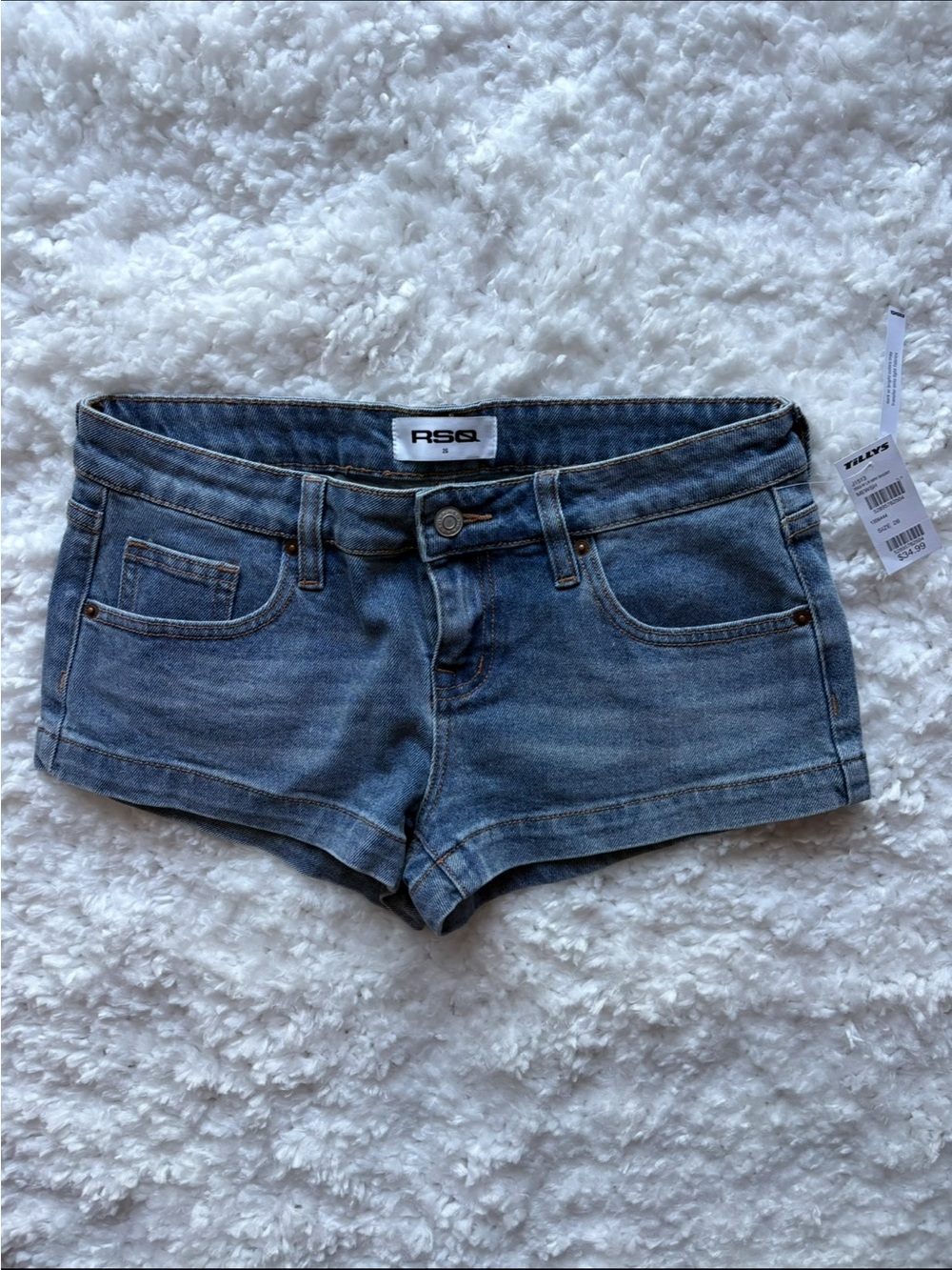 Women's Mini Jean Shorts - Size 26